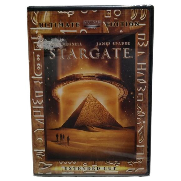 Vntg Stargate 1994 Dvd Ultimate Edition Extended Cut Kurt Russell Movie Action - Picture 14 of 15